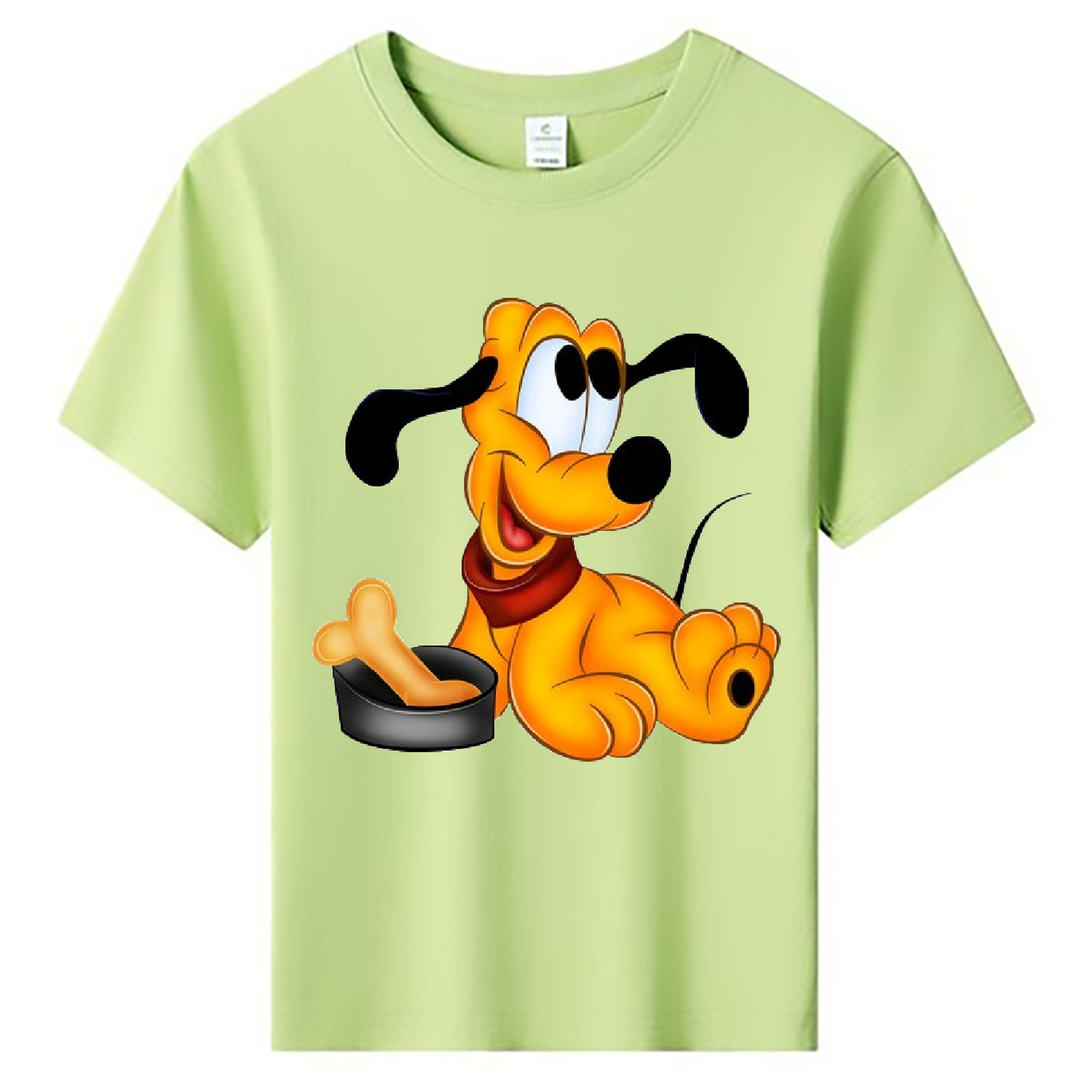 ミッキーマウス Mickey Mouse 綿100％キッズTシャツ（フロントプリント）